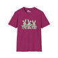 Easter Bunnies in Grass Adult T-shirt