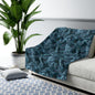 Midnight Sheer & Lace Fleece Blanket