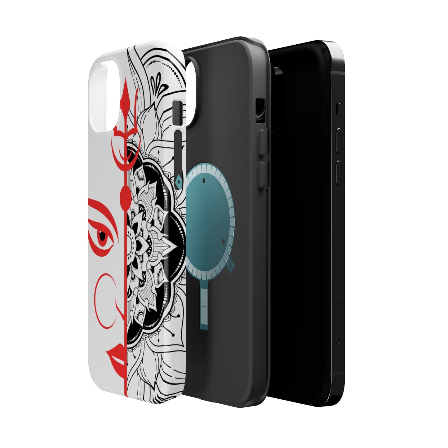 Goddess Durga Mata w/Mandala MagSafe® Compatible Tough Case for iPhone