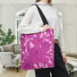 Blush Peony Garden Canvas Tote Bag