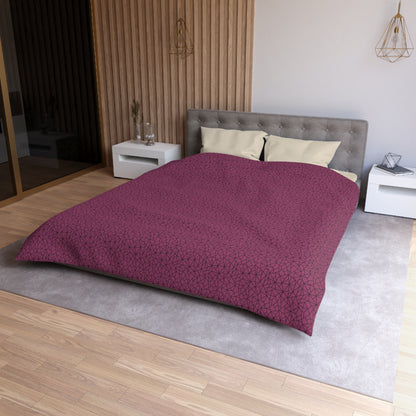 Fragmented Beauty Microfiber Duvet Cover