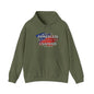 Evil is Powerless if the Good Are Unafraid - Ronald Reagan Heavy Blend™ Hooded Sweatshirt