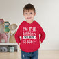 I'm The Reason We Are Late Toddler Hoodie