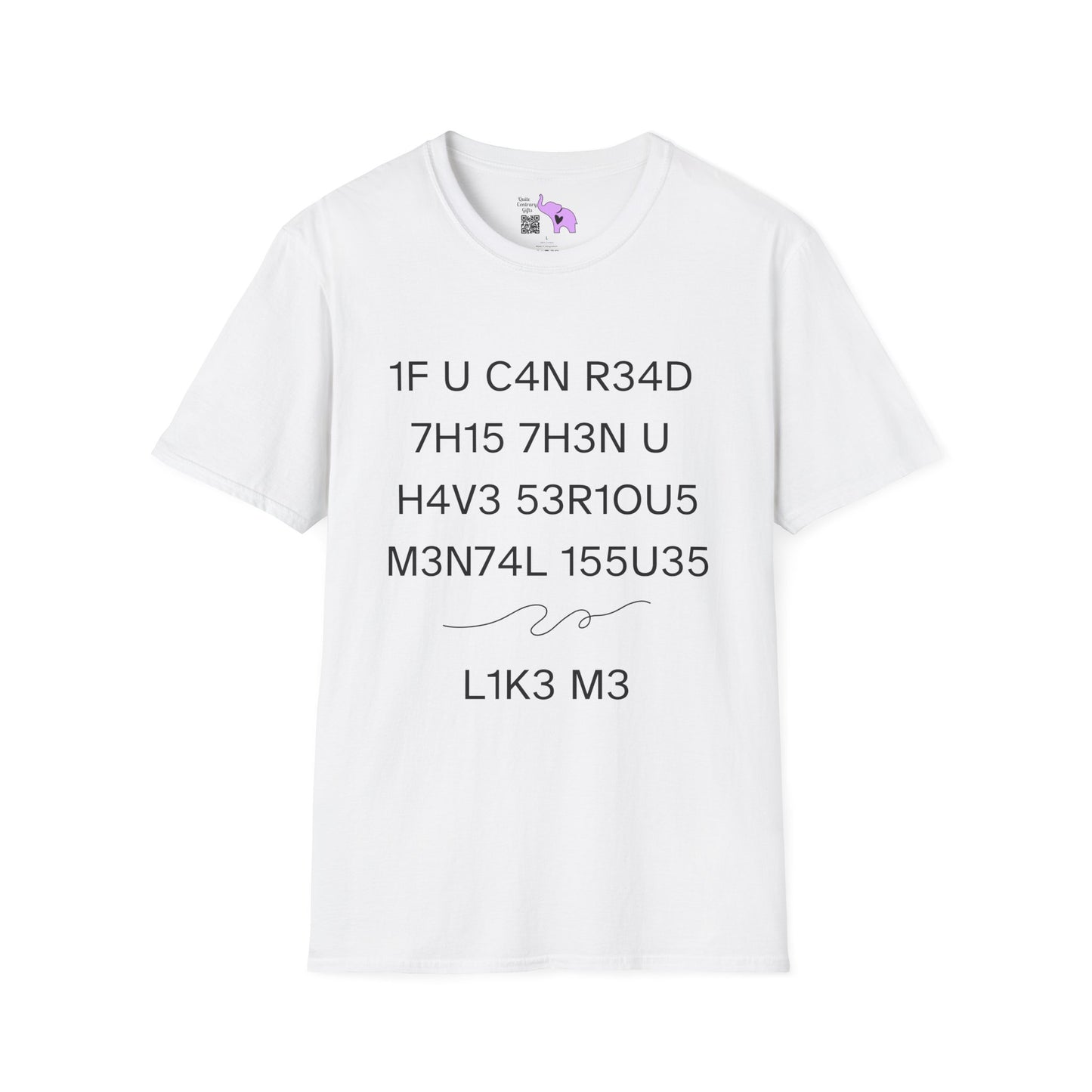 1F U C4N R34D 7H15 Adult T-shirt