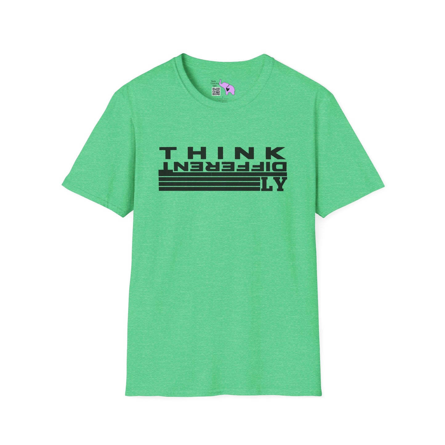 Think Differently Adult T-shirt