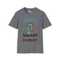 ""My Level of Sarcasm Depends on Your Level of Stupidity (Llama) Adult T-shirt