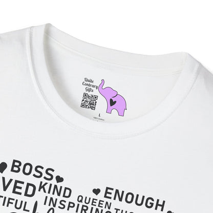 Mom Strong (Heart) Adult T-shirt