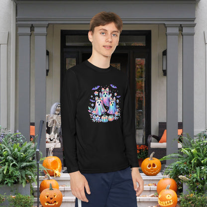 Haunted in Pastels Youth Long Sleeve Tee