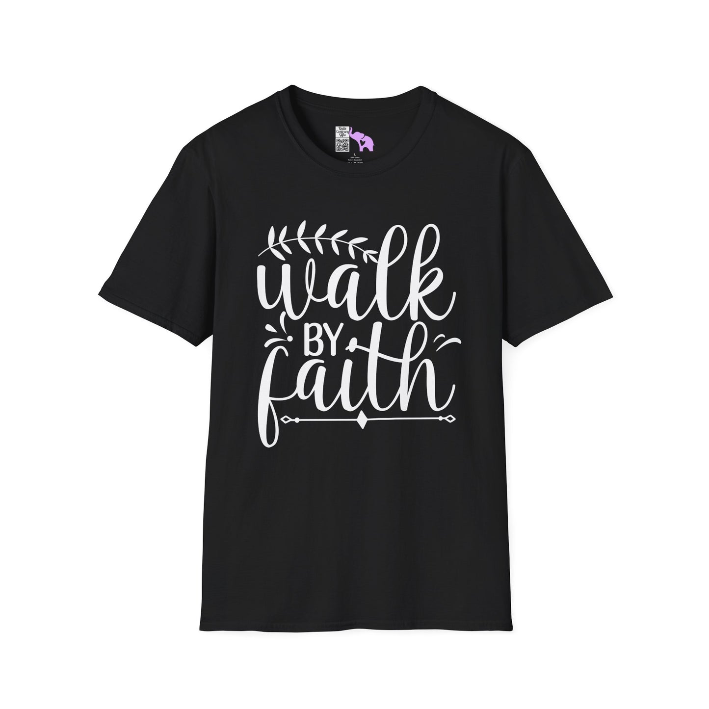 Walk By Faith (2) Adult T-shirt