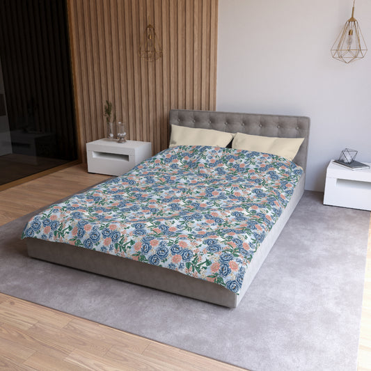 Tranquil Garden Microfiber Duvet Cover