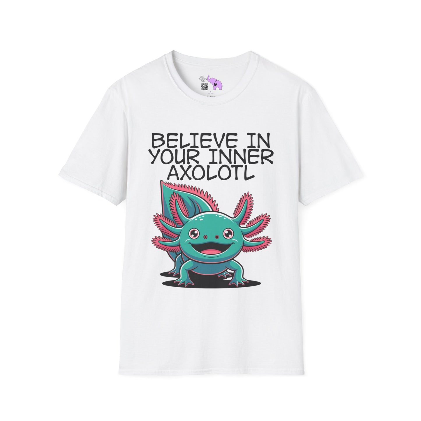 Believe In Your Inner Axolotl Adult T-shirt