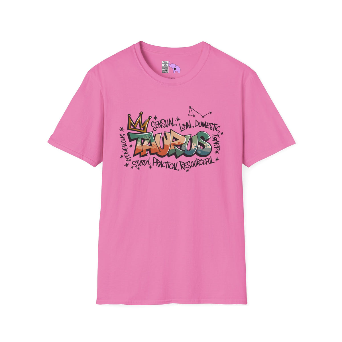 Taurus Street Art Adult T-shirt