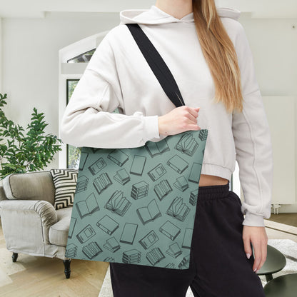 Books Books Books Canvas Tote Bag