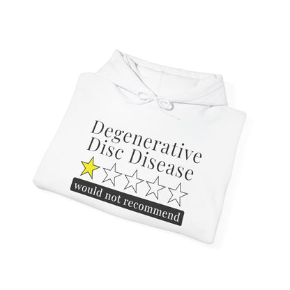 Degenerative Disc Disease 1 Star Would Not Recommend Heavy Blend™ Hooded Sweatshirt