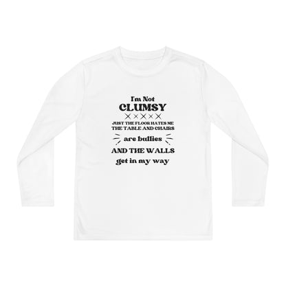 I'm Not Clumsy Youth Long Sleeve Tee