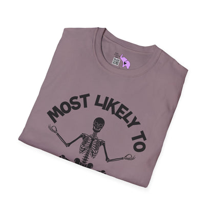 ""Most Likely To Meet The Deductible #ChronicIllness Adult T-shirt