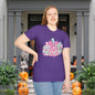 Floral Pumpkins Adult T-shirt