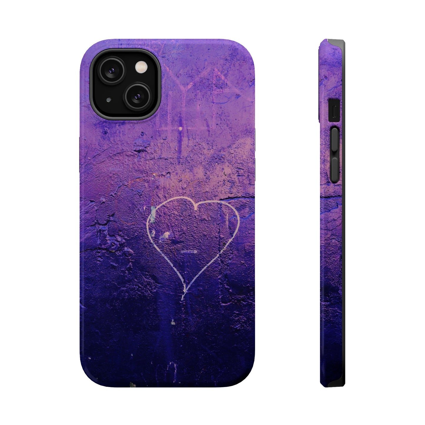 Purple Heart Wall MagSafe® Compatible Tough Case for iPhone