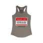 Hello, I'm Surviving on Vibes and Prescriptions Women's Ideal Racerback Tank