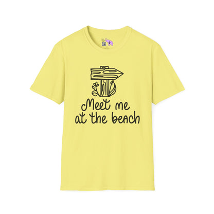 Meet Me At The Beach Adult T-shirt