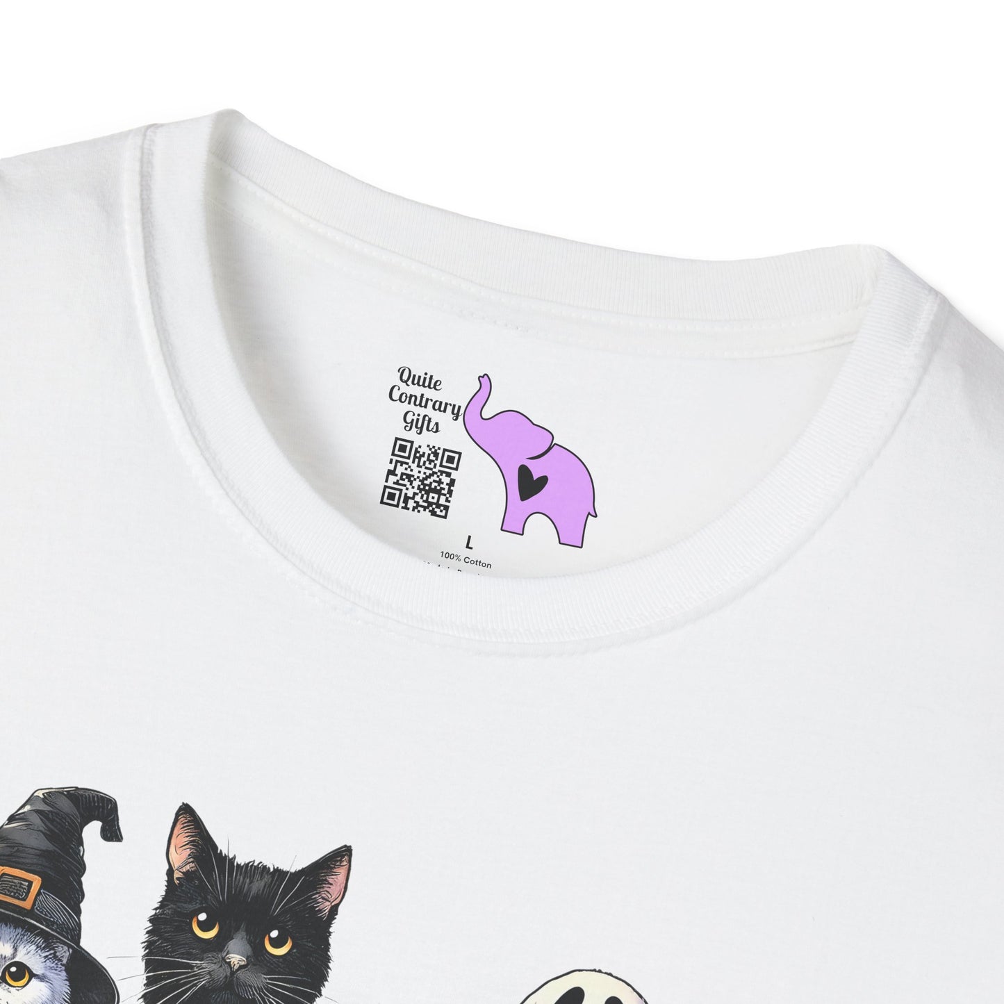 Catloween Adult T-shirt