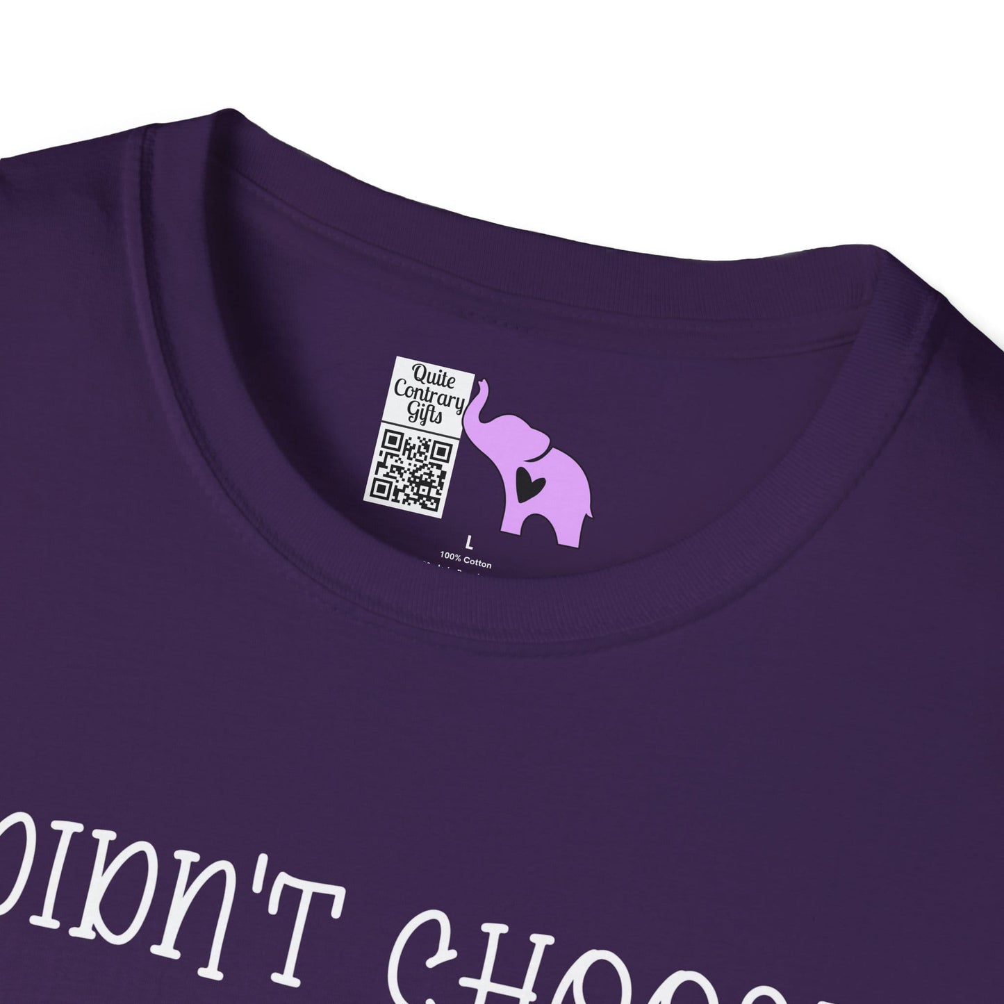 I Didn't Choose The Crazy Cat Lady Life, It Chose Me Adult T-shirt