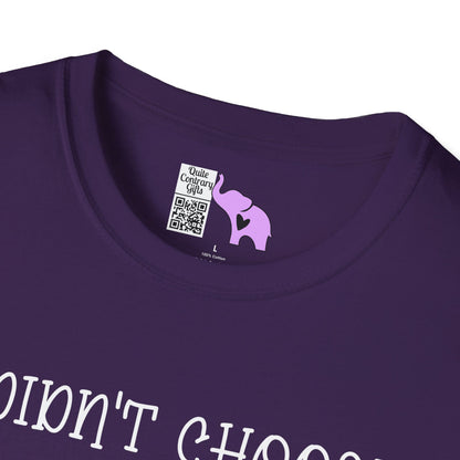 I Didn't Choose The Crazy Cat Lady Life, It Chose Me Adult T-shirt