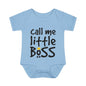 Call Me Little Boss (Crown) Infant Baby Rib Bodysuit