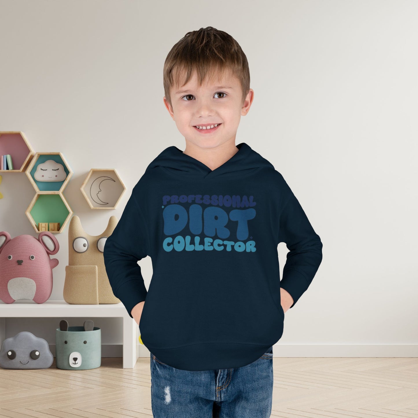 Professional Dirt Collector Toddler Hoodie