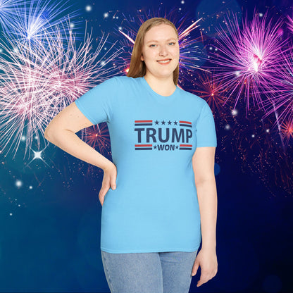 Trump Won (2) Adult T-shirt