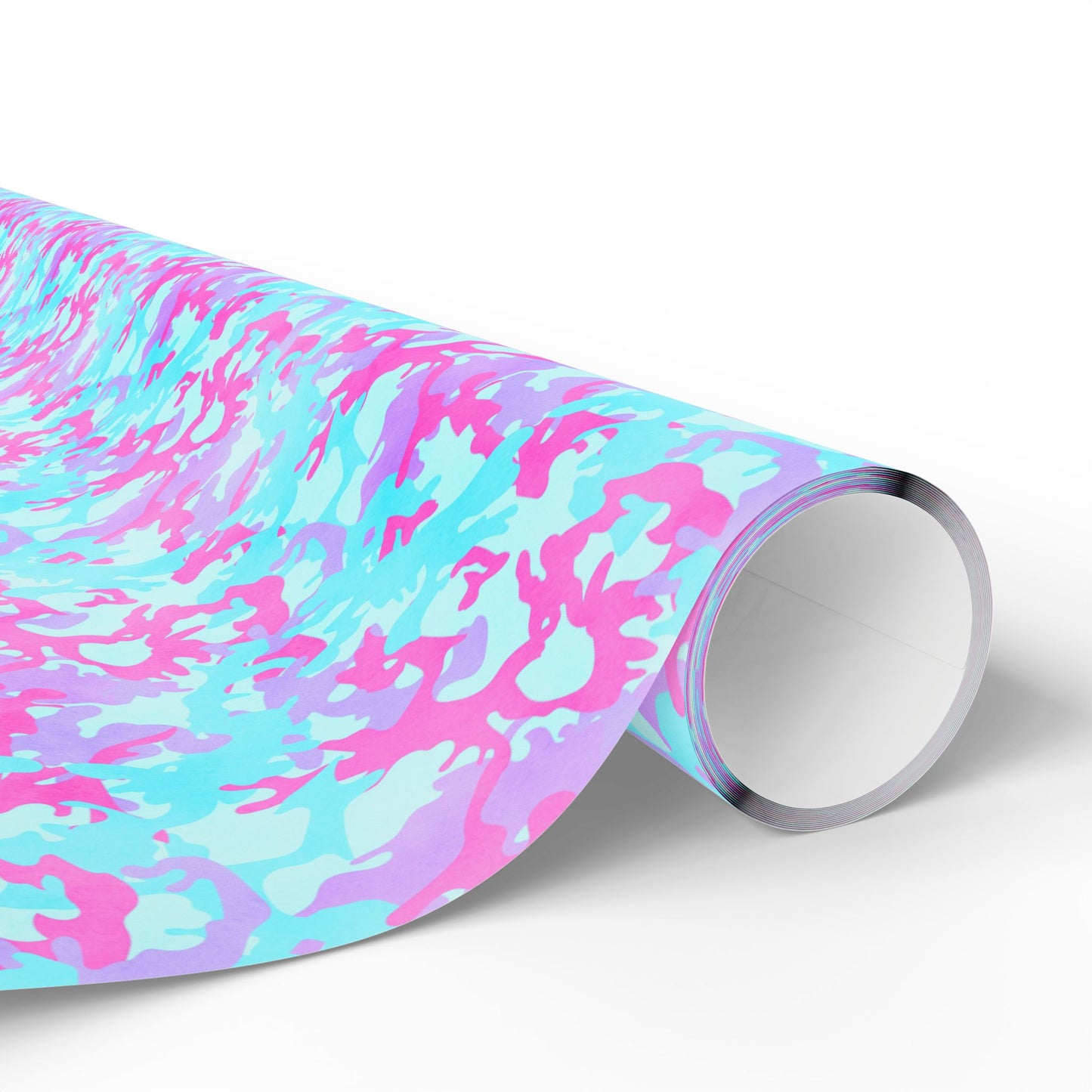 Cotton Candy Camo Wrapping Paper