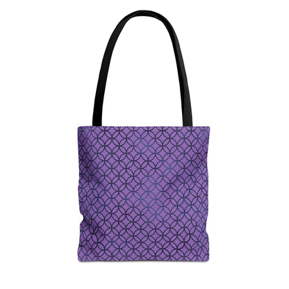 Amethyst Interlock Canvas Tote Bag