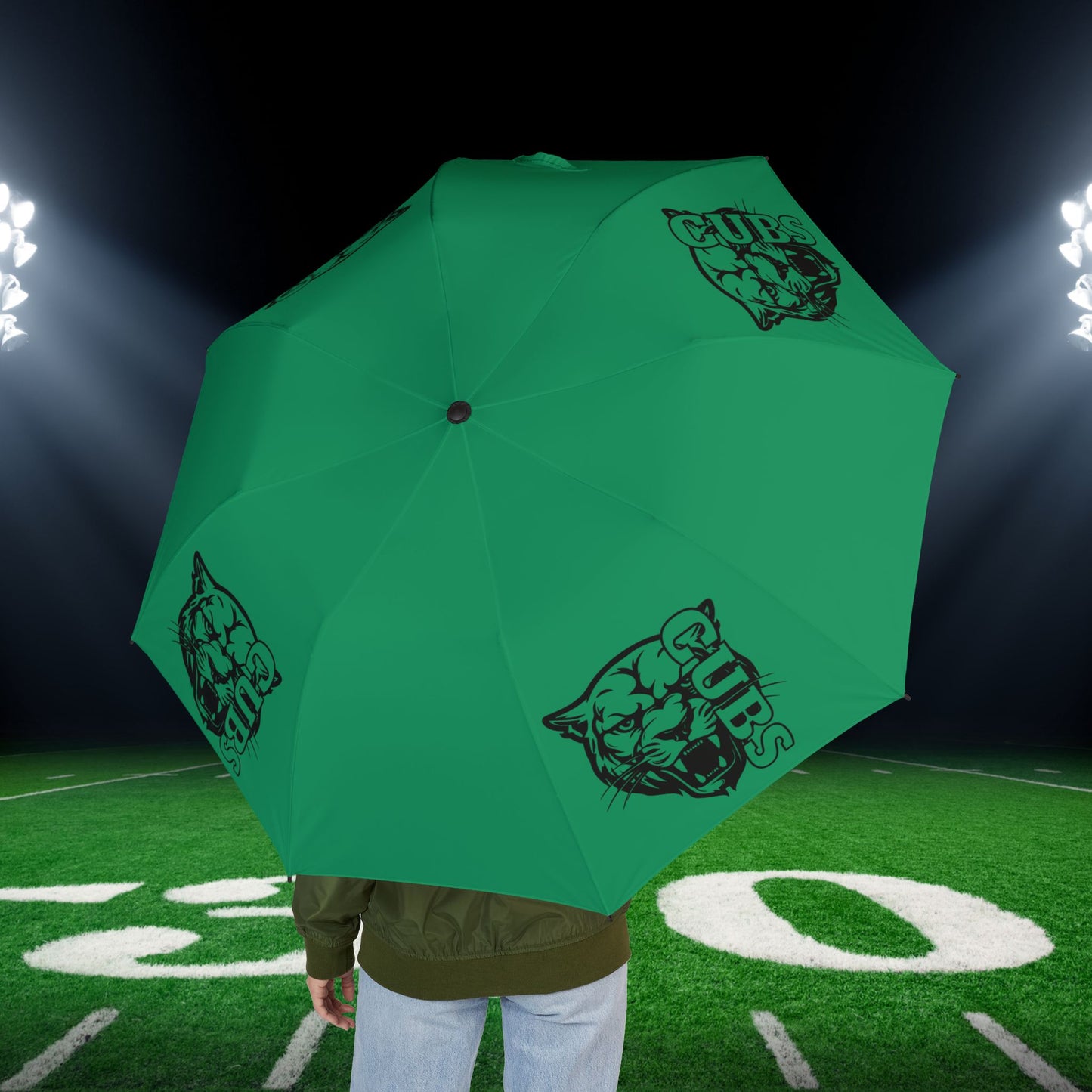 Brenham Cubs Mascot Foldable Umbrella