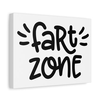 Fart Zone Canvas Art