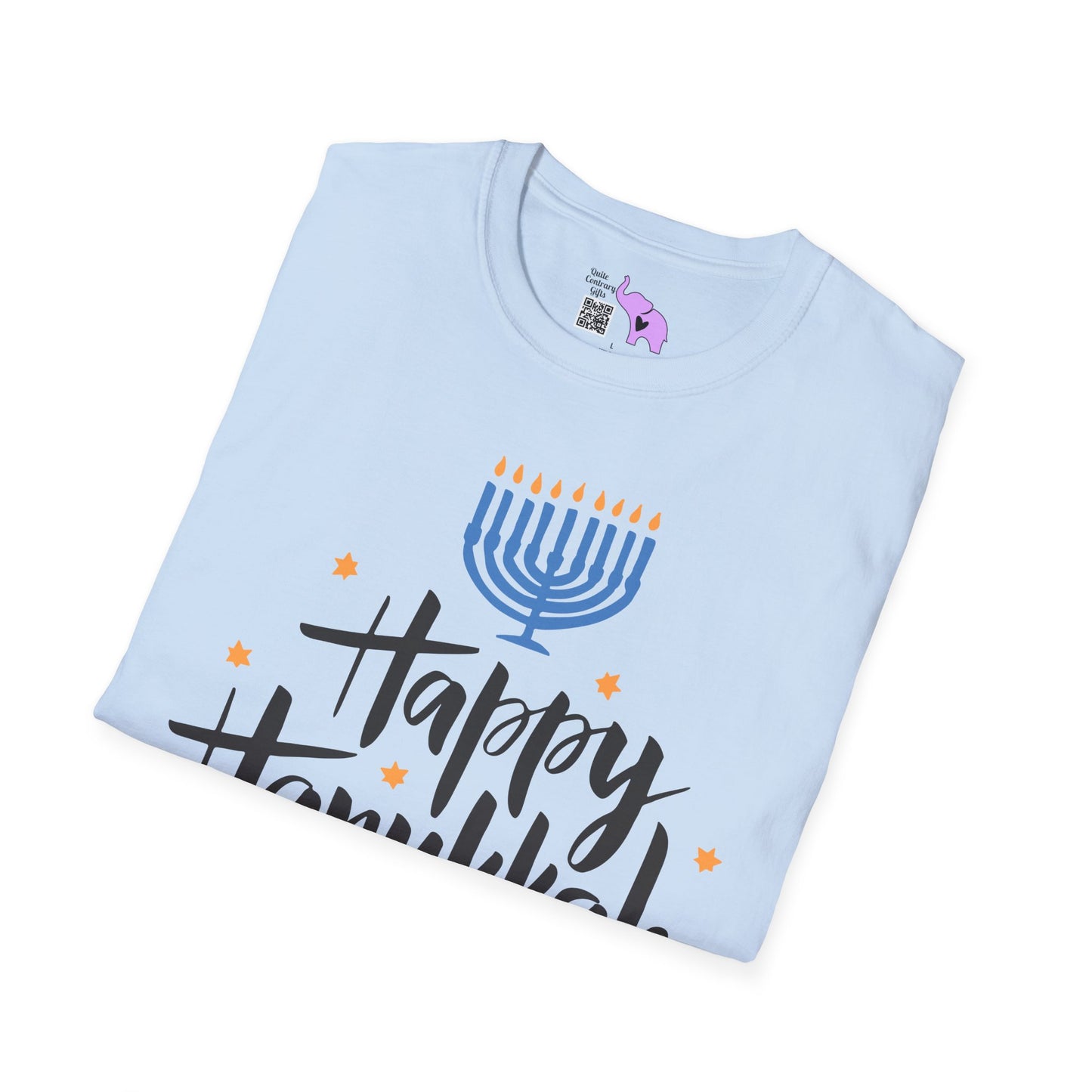 Happy Hanukkah 6 Adult T-shirt