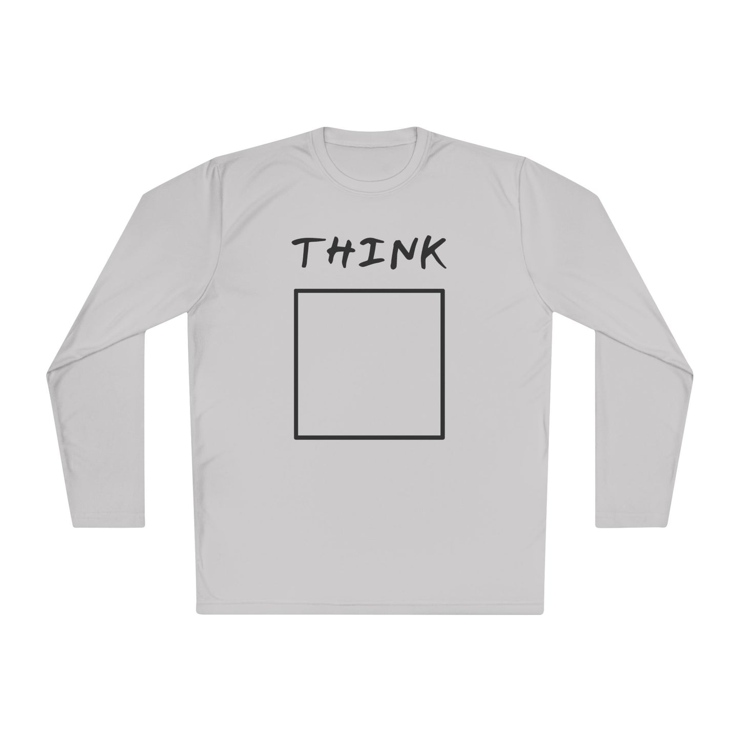 Think (Outside The Box) Adult Long Sleeve Tee