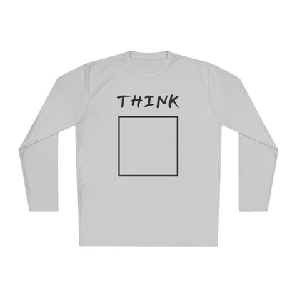 Think (Outside The Box) Adult Long Sleeve Tee