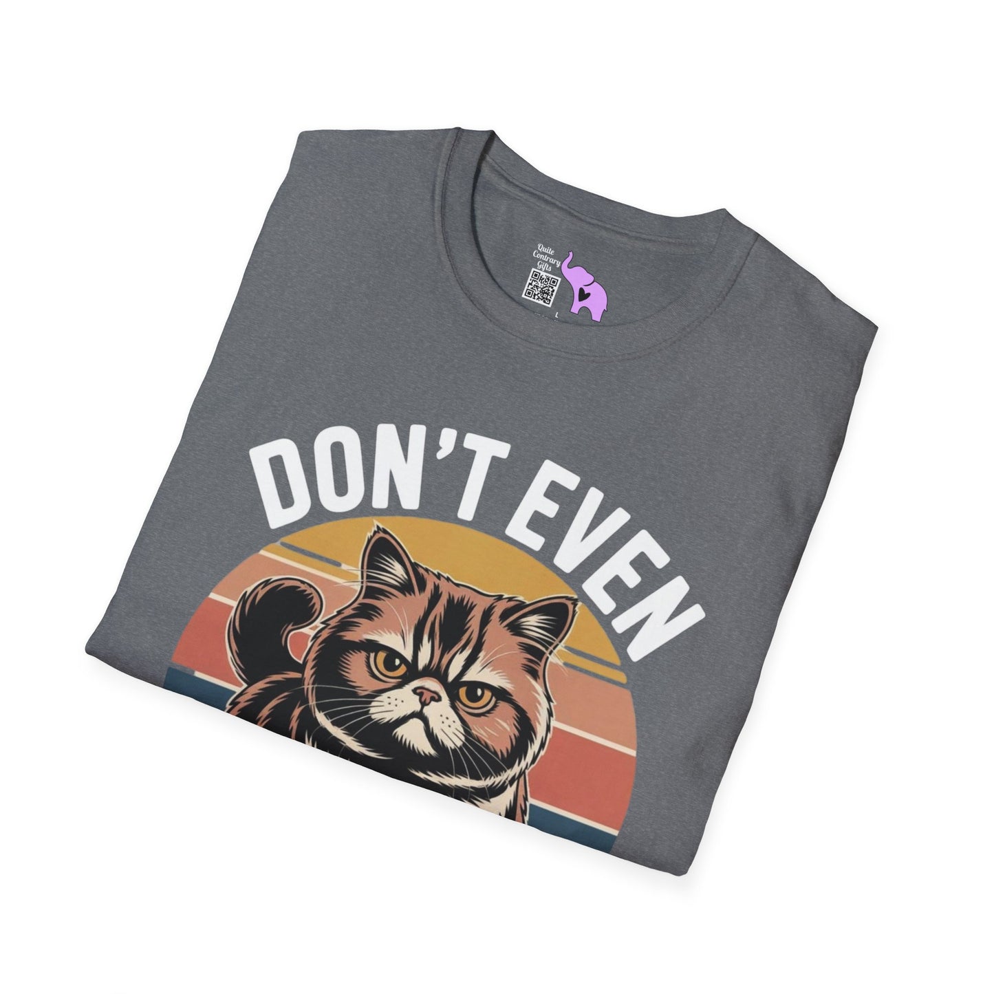 Don't Even Talk To Me (Grumpy Cat) Adult T-shirt