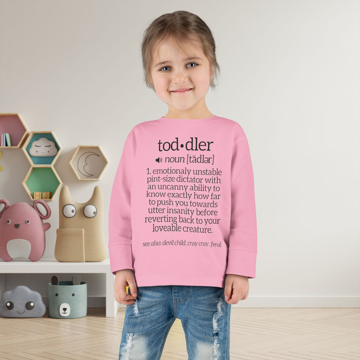 Toddler Definition Toddler Long Sleeve Tee
