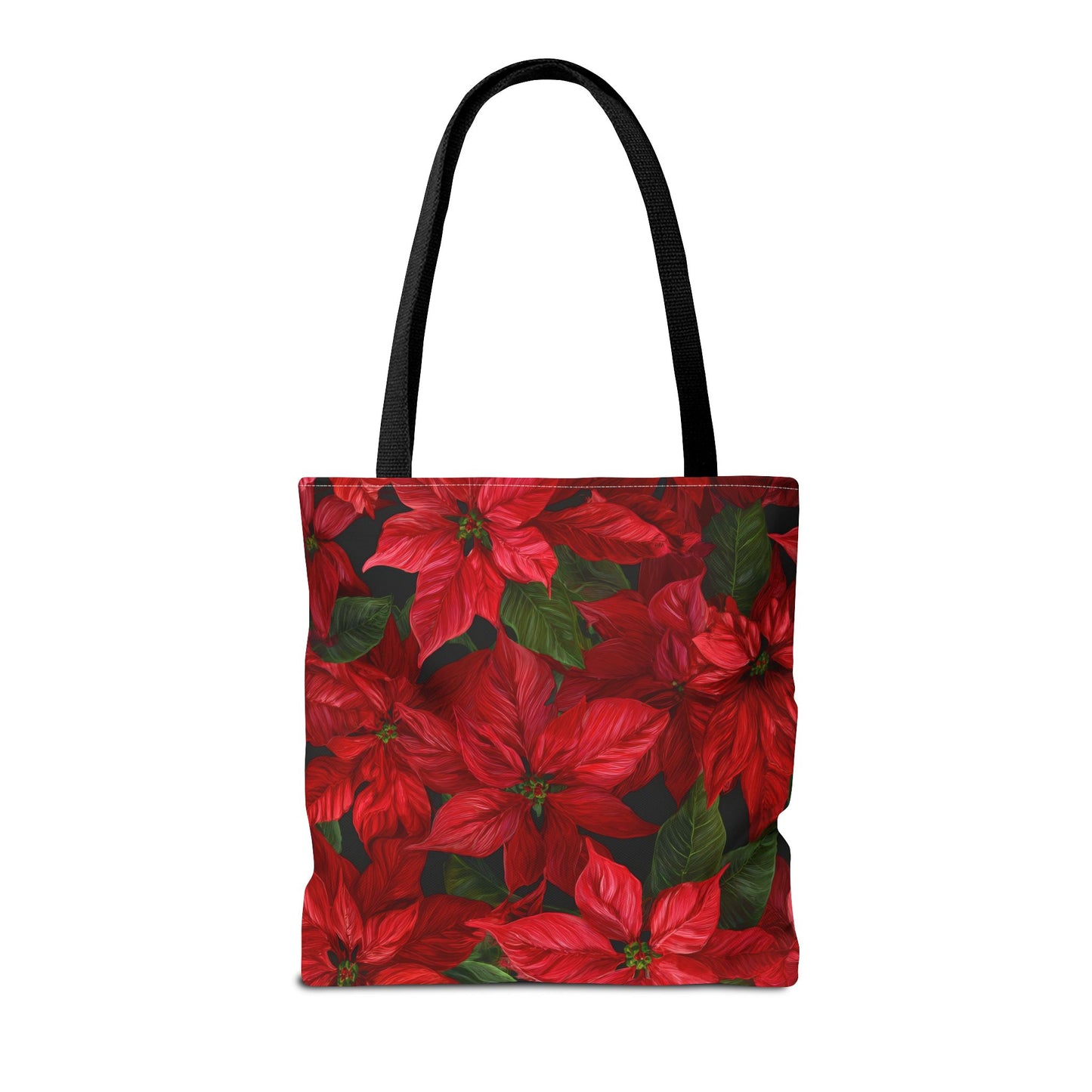 Crimson Noel Canvas Tote Bag