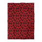 Crimson Masquerade Microfiber Duvet Cover