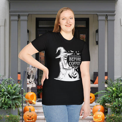 Nightmare Before Coffee Adult T-shirt