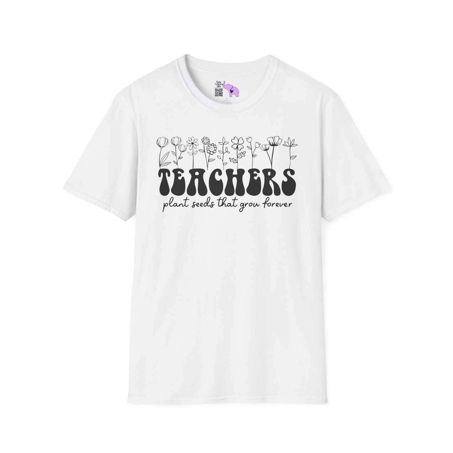 Teachers Plant Seeds That Grow Forever Adult T-shirt