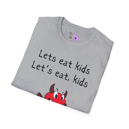 Lets Eat Kids Good Grammar Saves Lives Adult T-shirt