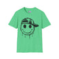 Melty Smiley Face w/Hat Adult T-shirt