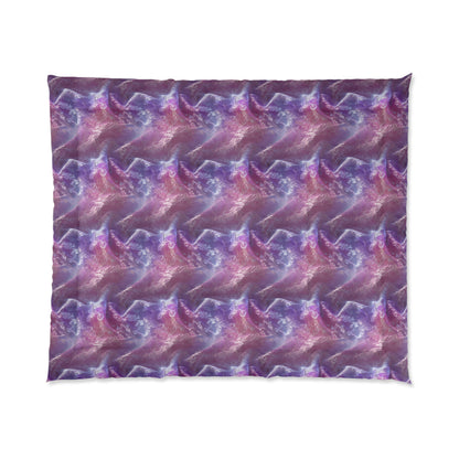 Blush Orchid Sheer & Lace Comforter