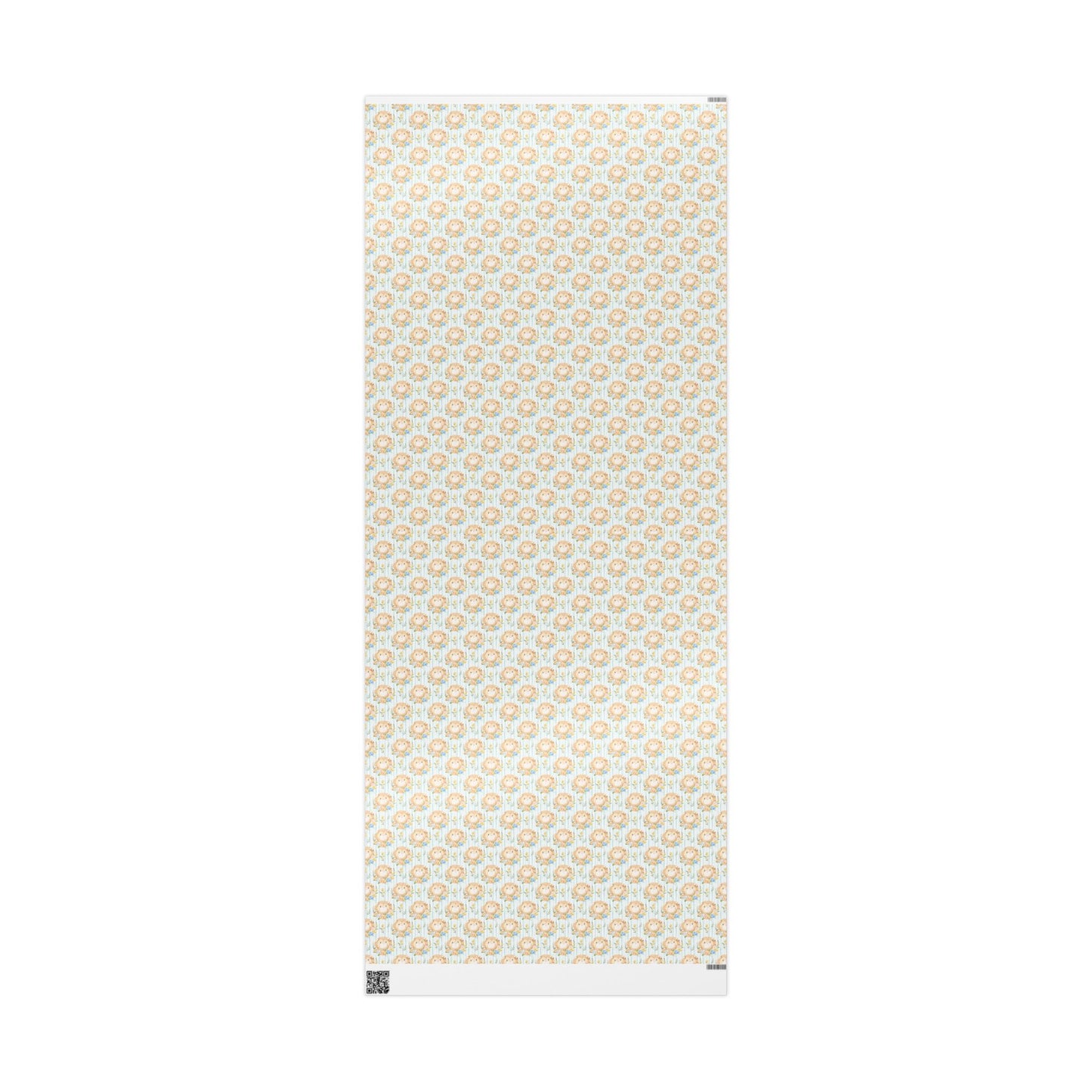 Lions in Bloom Wrapping Paper