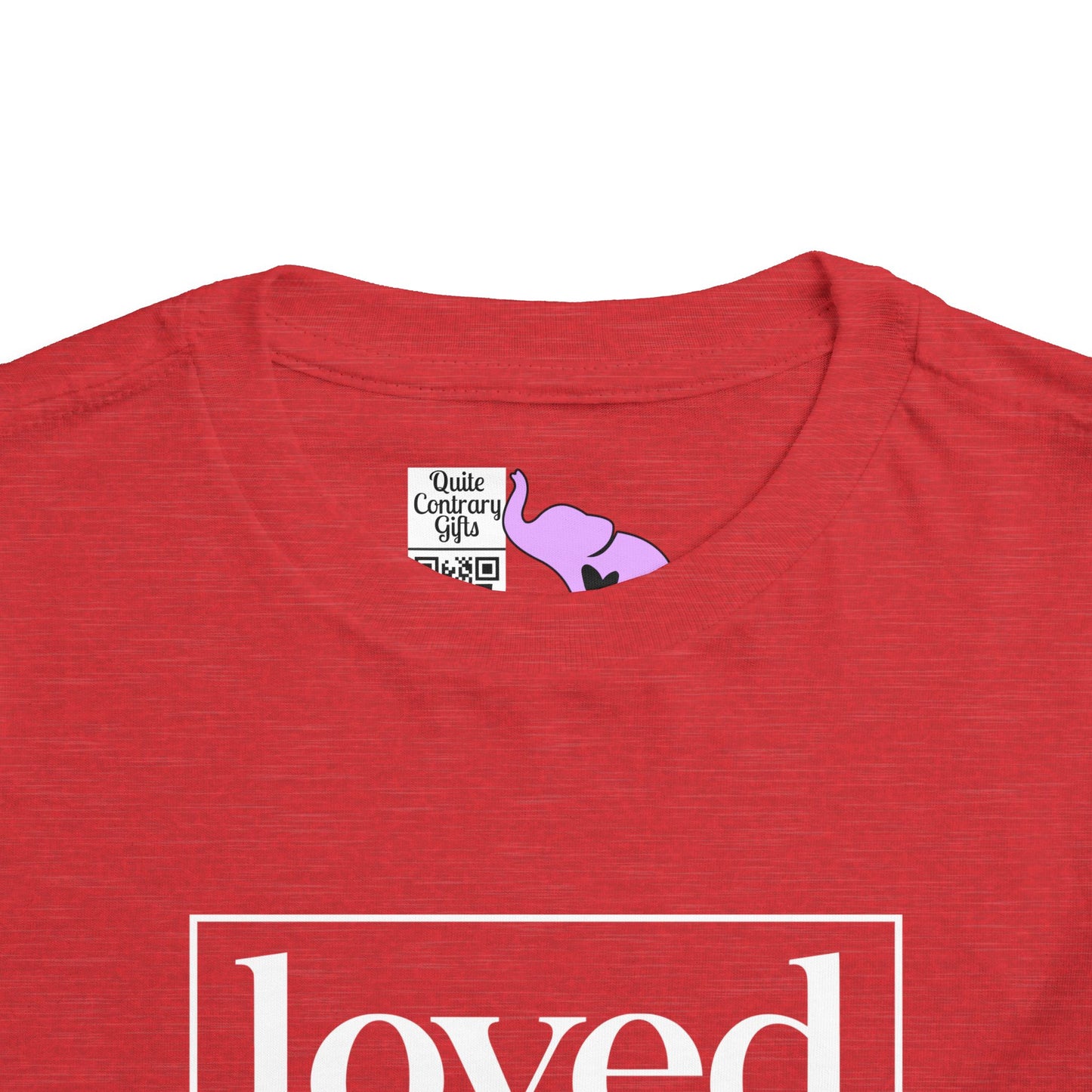 Loved Romans 5:8 Toddler Tee