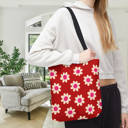 Cupid's Garden Canvas Tote Bag