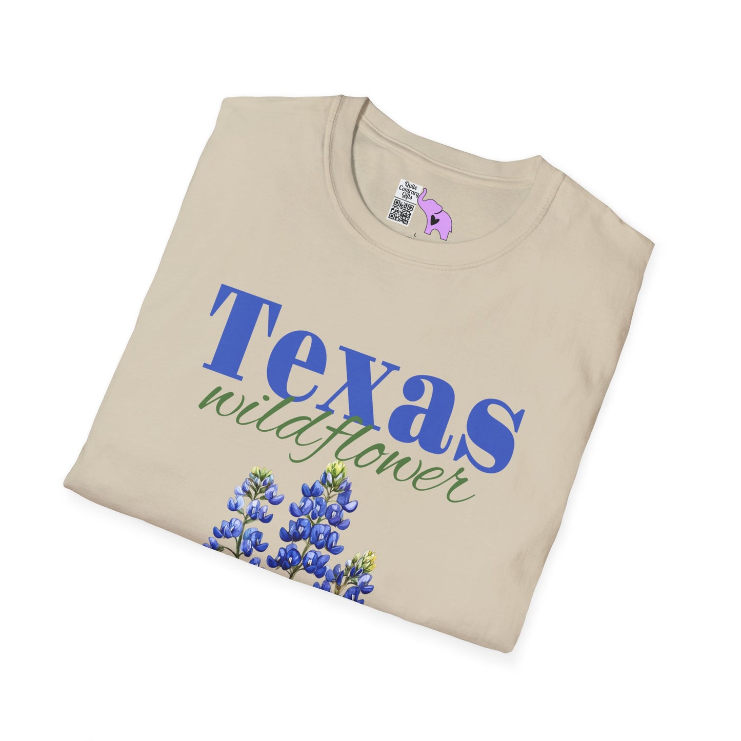 Texas Wildflower State of Mind Adult T-shirt